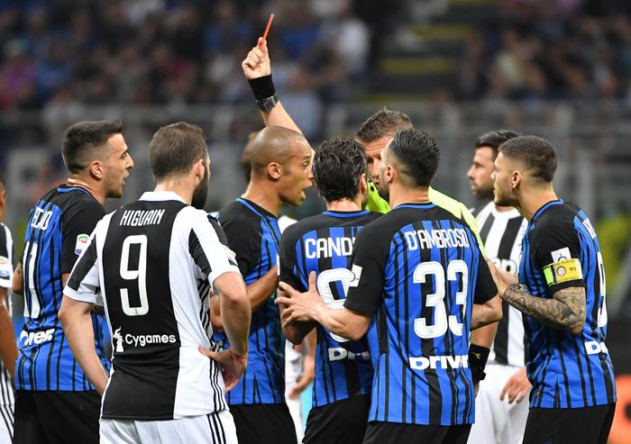 Soccer: Serie A; Inter-Juventus